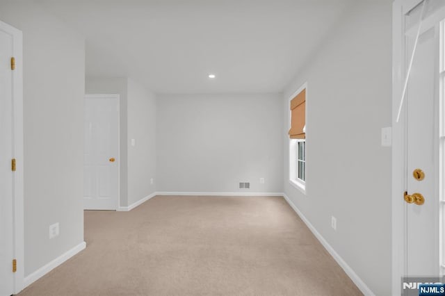 231 Swathmore Dr, Nutley, NJ 07110 - empty room featuring light colored carpet and recessed lighting