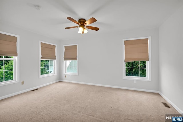 231 Swathmore Dr, Nutley, NJ 07110 - carpeted empty room with a ceiling fan and a smoke detector