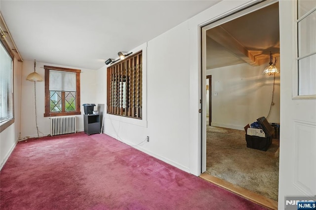 405 Abbott Ave, Ridgefield, NJ 07657 - unfurnished room with radiator and carpet floors