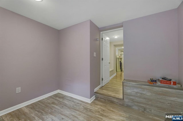 178 Arthur St, Hillsdale, NJ 07642 - spare room with wood finished floors and recessed lighting