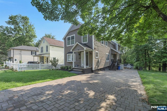 178 Arthur St, Hillsdale, NJ 07642 - view of front of home with a front lawn