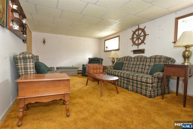 29 Lotus Ln, Waldwick, NJ 07463 - view of carpeted living room