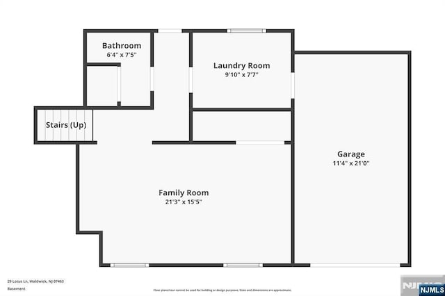29 Lotus Ln, Waldwick, NJ 07463 - view of property floor plan