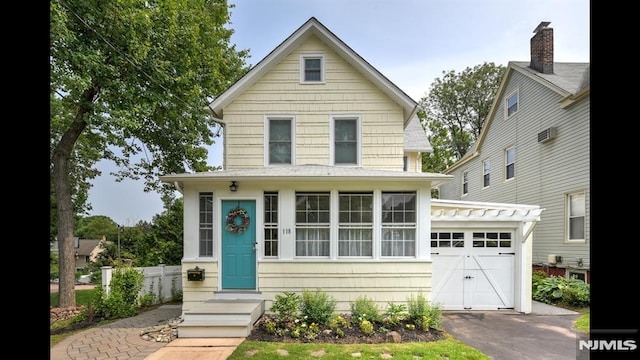 118 High St, Nutley, NJ 07110 - view of front facade with driveway