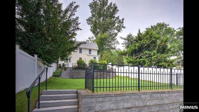 118 High St, Nutley, NJ 07110 - view of front of house with a fenced backyard