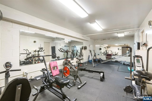 9060 Palisade Ave Unit 511, North Bergen, NJ 07047 - view of exercise room