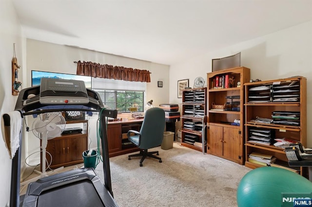 1907 Faulkner Ct, Mahwah, NJ 07430 - home office with light carpet
