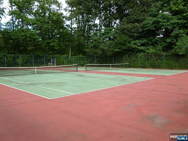 1907 Faulkner Ct, Mahwah, NJ 07430 - view of tennis court with community basketball court