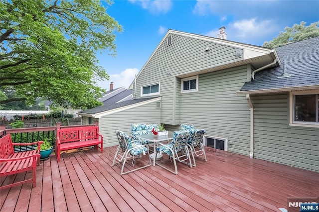 28 Urma Pl, Bloomfield, NJ 07003 - deck with outdoor dining space