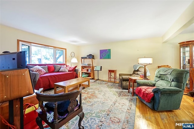28 Urma Pl, Bloomfield, NJ 07003 - living room with plenty of natural light and hardwood / wood-style floors
