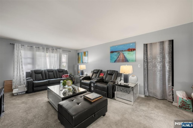 105 Old Hoboken Rd, Hackensack, NJ 07601 - view of carpeted living room