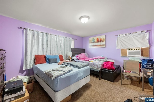 105 Old Hoboken Rd, Hackensack, NJ 07601 - carpeted bedroom featuring cooling unit