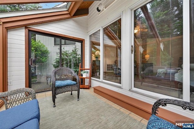 11 Country Ln, Mahwah, NJ 07430 - sunroom / solarium with a skylight
