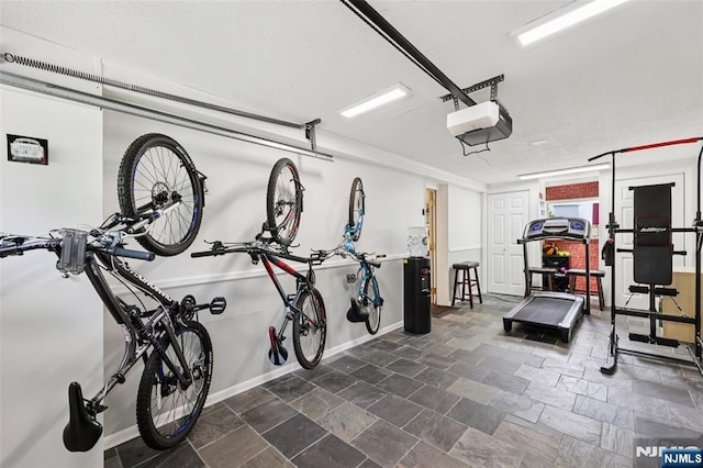 21 Valley Forge Way, Ho-Ho-Kus, NJ 07423 - garage with baseboards and a garage door opener