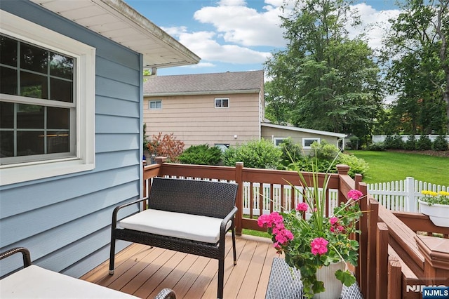 21 Valley Forge Way, Ho-Ho-Kus, NJ 07423 - view of deck