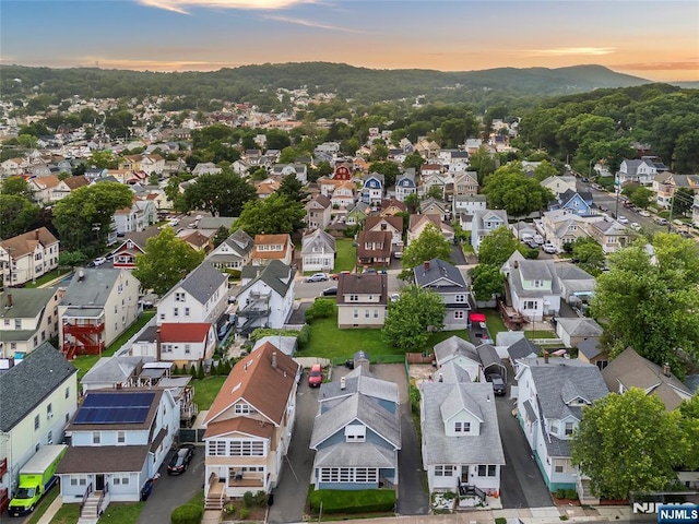 115 12th St, Prospect Park, NJ 07508 - aerial perspective of suburban area featuring mountains