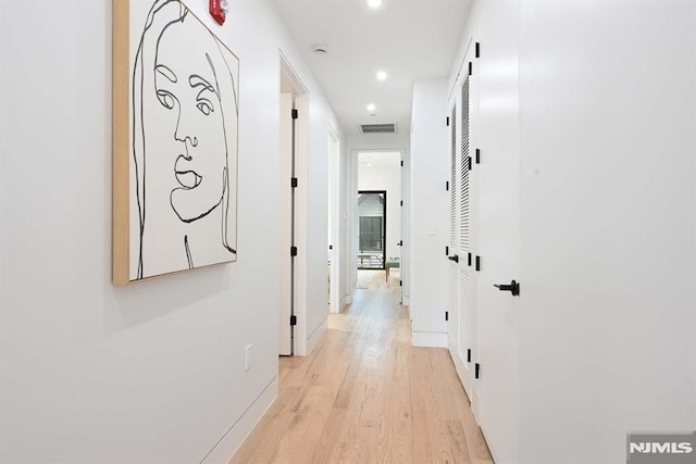 29 Armstrong Ave Unit 3, Jersey City, NJ 07305 - corridor with light wood finished floors and recessed lighting