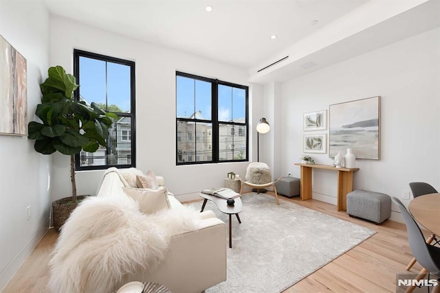 29 Armstrong Ave Unit 3, Jersey City, NJ 07305 - living area featuring wood finished floors and recessed lighting