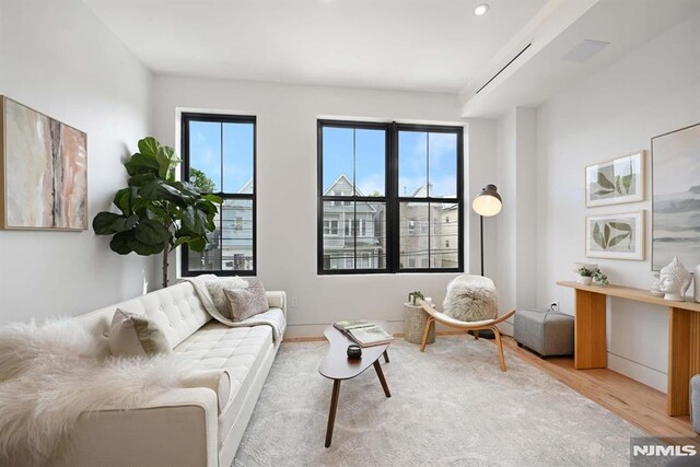 29 Armstrong Ave Unit 3, Jersey City, NJ 07305 - living room featuring wood finished floors