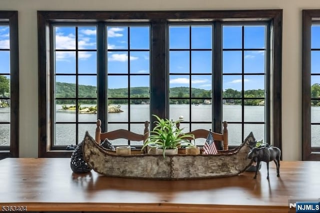 19 Division Ln, Byram, NJ 07821 - dining area view of nearby water