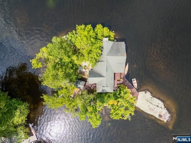 19 Division Ln, Byram, NJ 07821 - aerial view of property and surrounding area