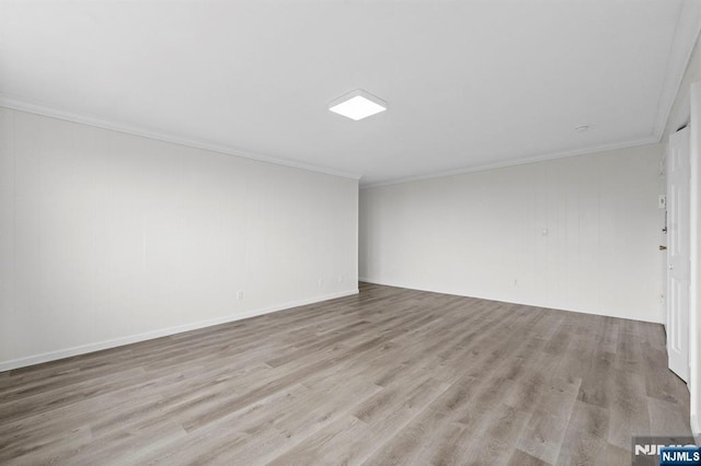 8829 Kennedy Blvd Unit E5, North Bergen, NJ 07047 - empty room featuring wood finished floors and ornamental molding