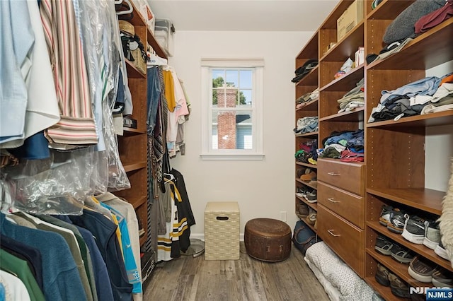 17 Windham Pl, Glen Rock, NJ 07452 - walk in closet featuring wood finished floors