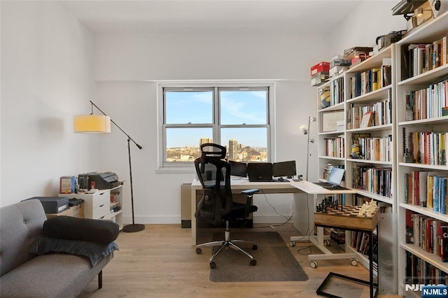 6600 Jfk Blvd E Unit 23L, West New York, NJ 07093 - office space featuring wood finished floors and baseboards