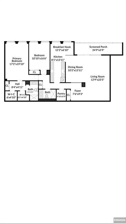 300 Winston Unit 2105, Cliffside Park, NJ 07010 - view of room layout