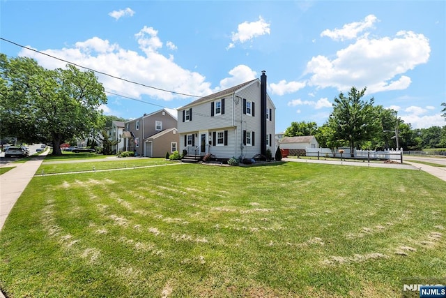 63 Rosedale Ave, Clifton, NJ 07013 - view of front of home with a chimney