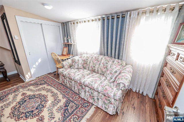 136 Martin Ave, Clifton, NJ 07012 - sitting room with wood finished floors