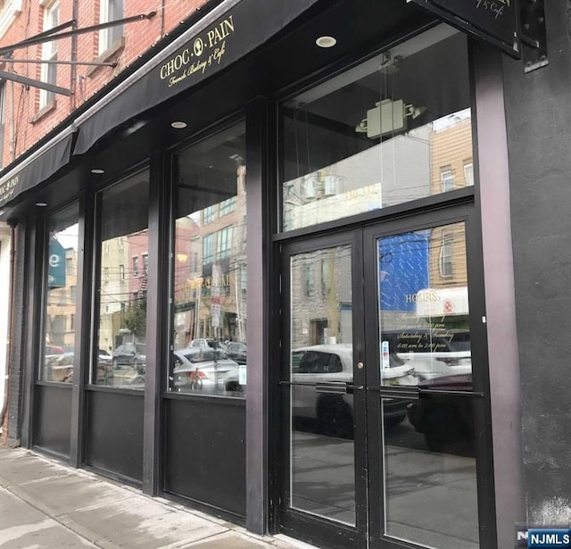 42-44 Prospect St Unit 1C/103, Jersey City, NJ 07307 - doorway to property with french doors