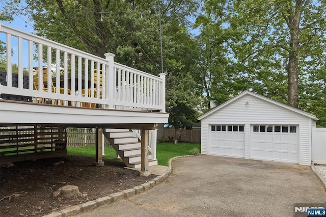 30 Hillcrest Ter, Verona, NJ 07044 - view of detached garage