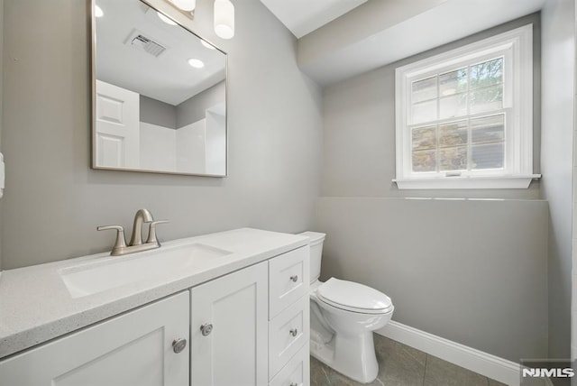 49 Longview Trl, Denville Township, NJ 07834 - bathroom with vanity and tile patterned flooring