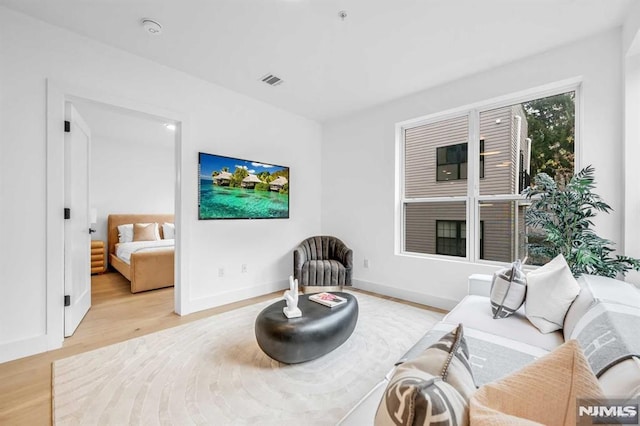 649 38th St Unit 304, Union City, NJ 07087 - living area with light wood finished floors and baseboards