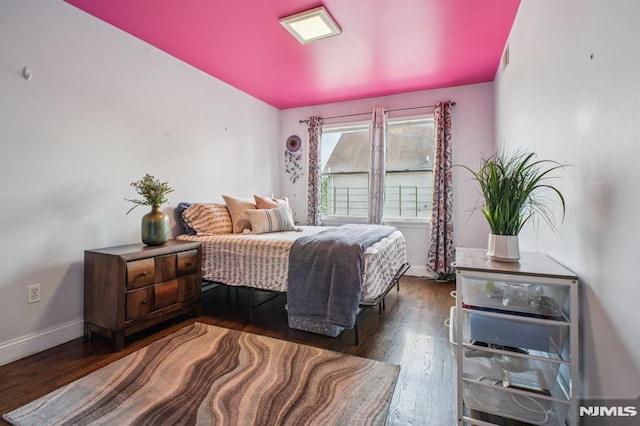 286 State Rt 17, Rutherford, NJ 07070 - bedroom with wood finished floors and baseboards