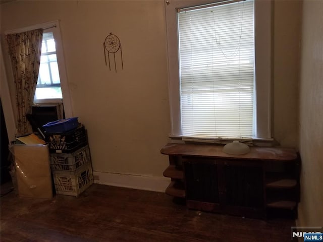 734 Broad St, Bloomfield, NJ 07003 - detailed view of wood finished floors and baseboards