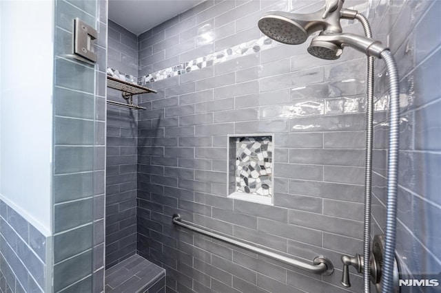71 Pickens St, Little Ferry, NJ 07643 - bathroom featuring tiled shower