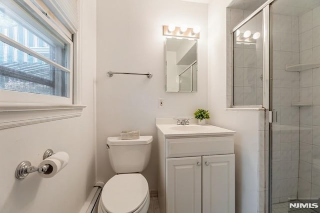117 Morton Dr, Ramsey, NJ 07446 - full bath featuring vanity and a shower stall