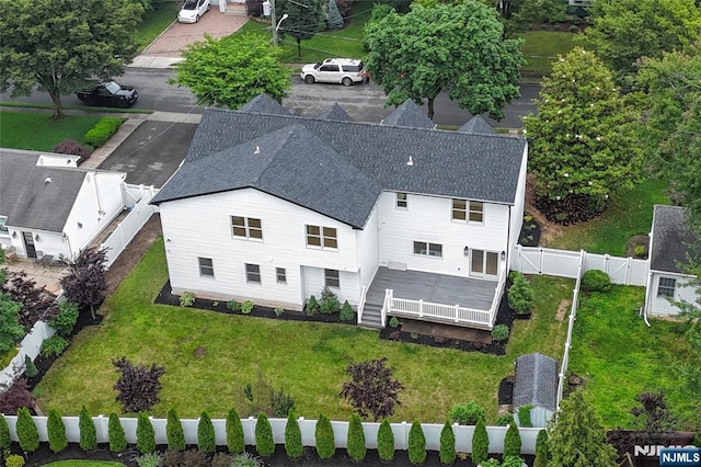 415 Bailey Rd, Paramus, NJ 07652 - view from above of property