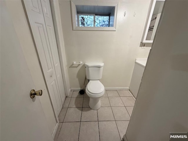 1 9th Ave, East Orange, NJ 07018 - bathroom featuring a closet, vanity, and tile patterned floors