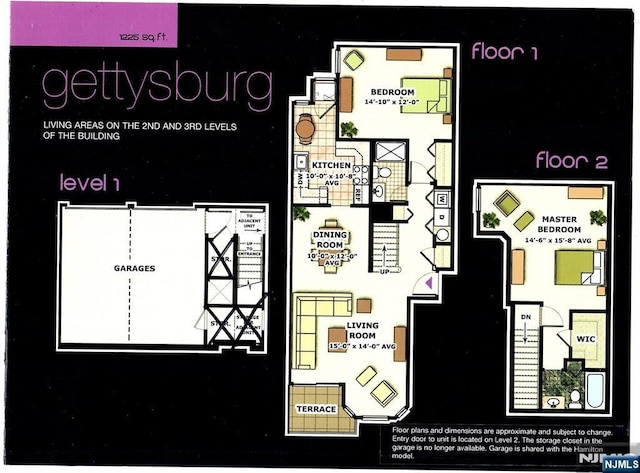200 Dey St Unit 282, Harrison, NJ 07029 - view of home floor plan