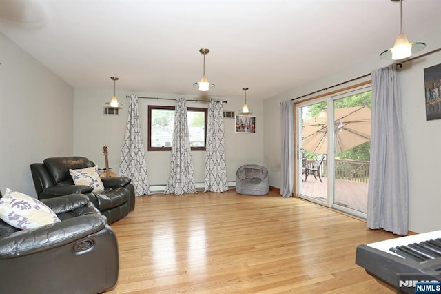 39-23 Pershing St, Fair Lawn, NJ 07410 - living room with light wood-type flooring
