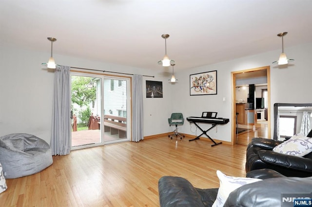 39-23 Pershing St, Fair Lawn, NJ 07410 - living area with wood finished floors