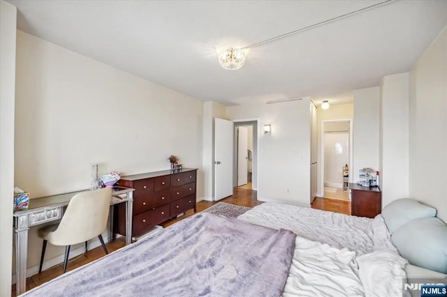 555 N Ave Unit 23C, Fort Lee, NJ 07024 - bedroom featuring wood finished floors