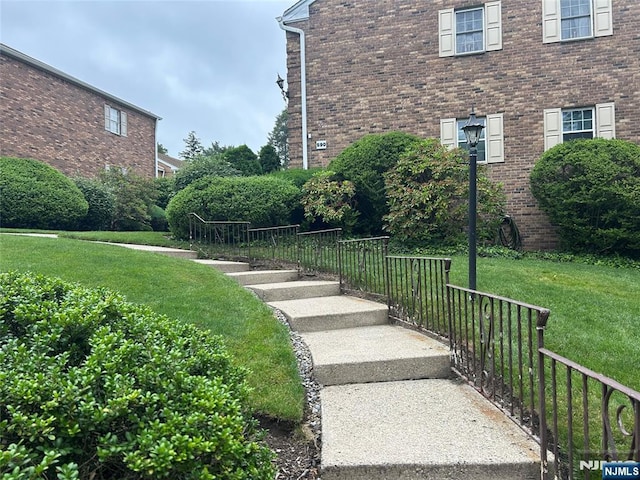 590 Center Unit 2, Oradell, NJ 07649 - view of property's community featuring a lawn