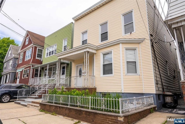 121 W 14th, Bayonne, NJ 07002 - view of front of home featuring a porch