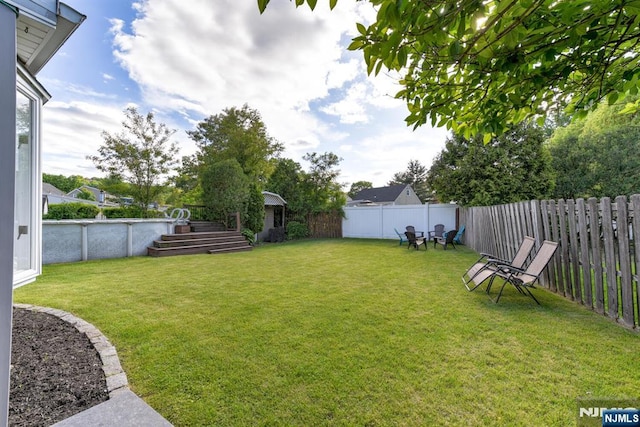 139 Donato Dr, Little Falls, NJ 07424 - view of fenced backyard