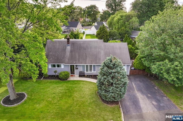 139 Donato Dr, Little Falls, NJ 07424 - view of subject property with a tree filled landscape