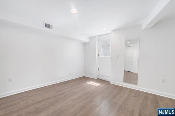 2608 Kennedy Blvd Unit 1, Union City, NJ 07087 - spare room with wood finished floors and recessed lighting